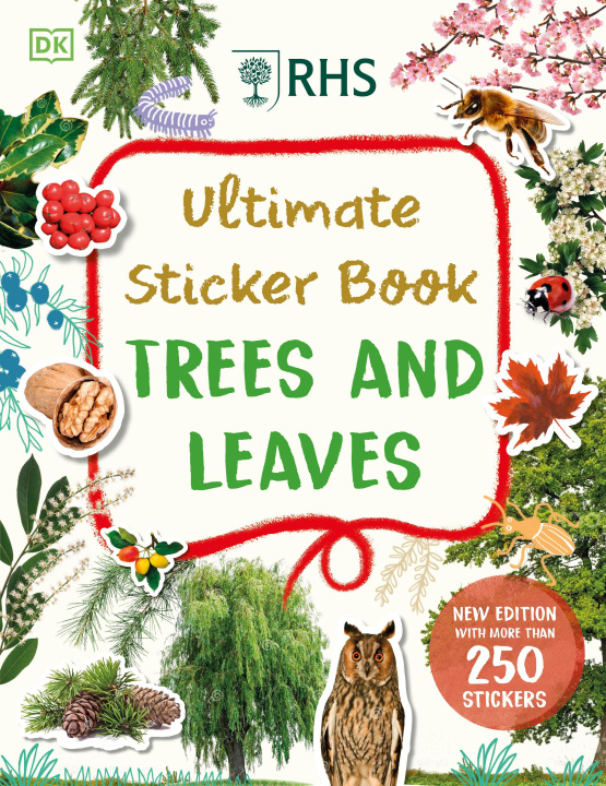 Książka Ultimate Sticker Book Trees and Leaves 