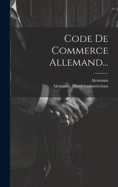 Knjiga Code De Commerce Allemand... Alemania