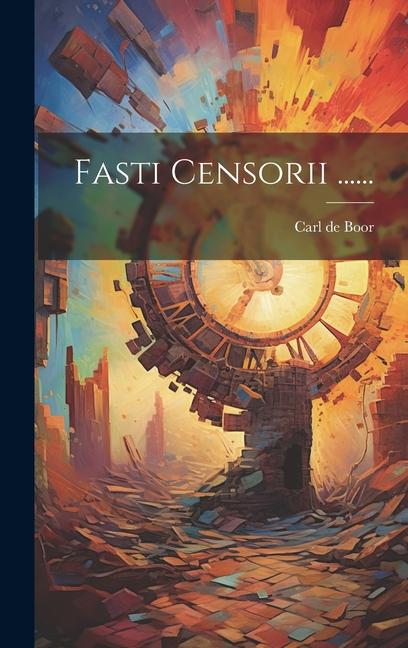Knjiga Fasti Censorii ...... Carl de Boor