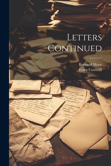 Knjiga Letters Continued Erica Cotterill