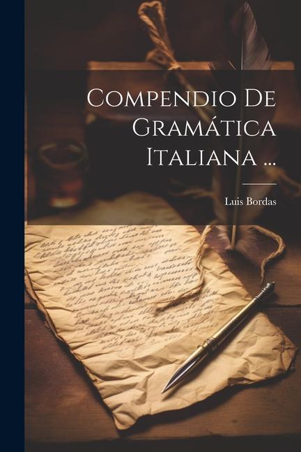 Kniha Compendio De Gramática Italiana ... 