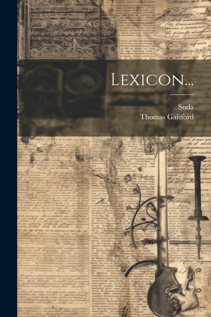 Kniha Lexicon... Suda