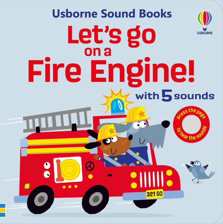 Book Let's go on a Fire Engine Edward Miller