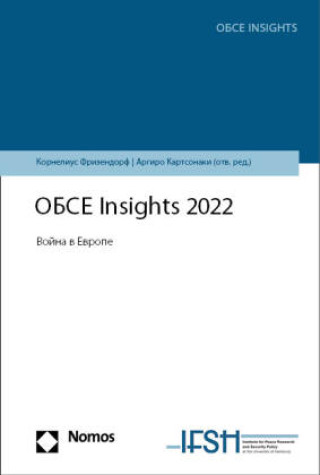 Kniha Insights 2022 Institute for Peace Research and Security Policy at the University of Hamburg