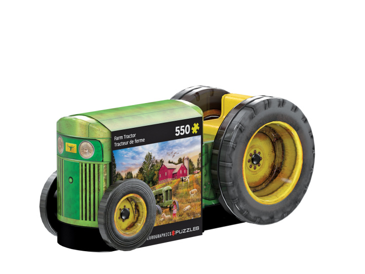Igra/Igračka Puzzle 550 TIN Vintage Tractor Shaped 8551-5780 