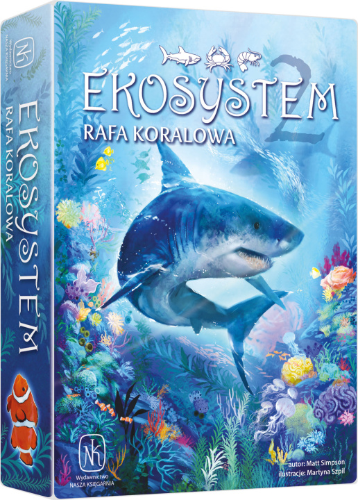 Kniha Gra Ekosystem 2 Rafa koralowa Matt Simpson