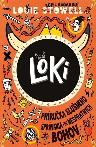 Kniha Loki Príručka slušného správania pre nespratných bohov Louie Stowell