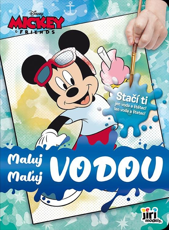 Carte Mickey - Maluj vodou 