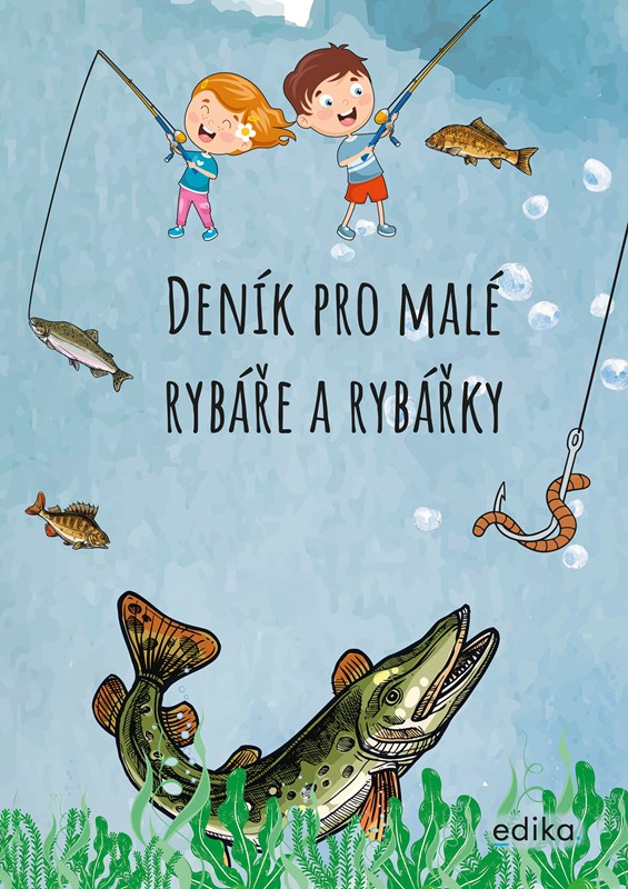 Book Deník pro malé rybáře a rybářky 
