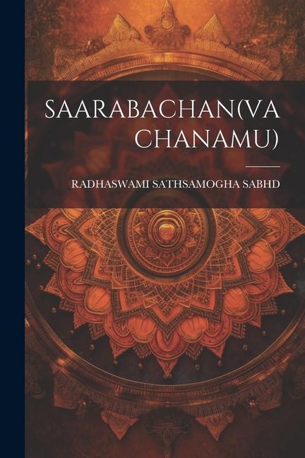 Könyv Saarabachan(vachanamu) 