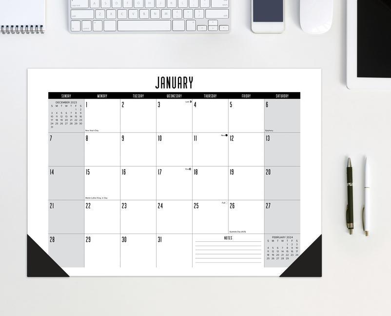 Kalendář/Diář Basic 2024 17 X 12 Desk Pad 