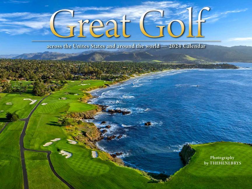 Kalendár/Diár Cal 2024- Great Golf 