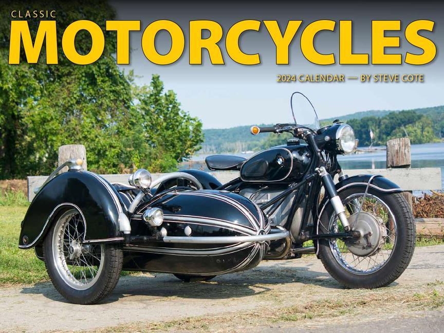 Naptár/Határidőnapló Cal 2024- Classic Motorcycles 