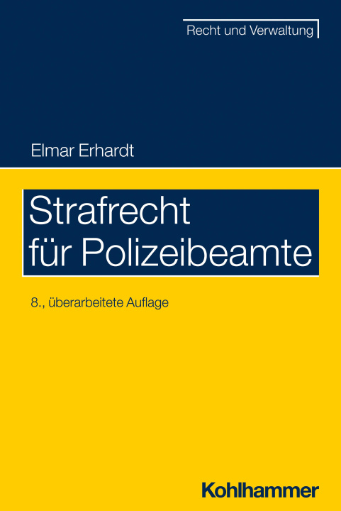 Book Strafrecht für Polizeibeamte Elmar Erhardt