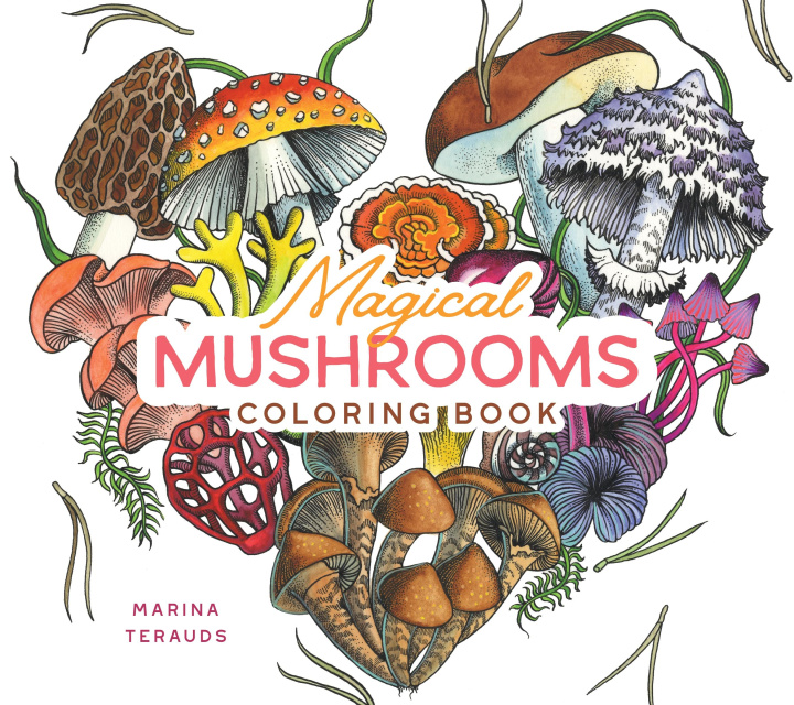 Kniha Magical Mushrooms Coloring Book 