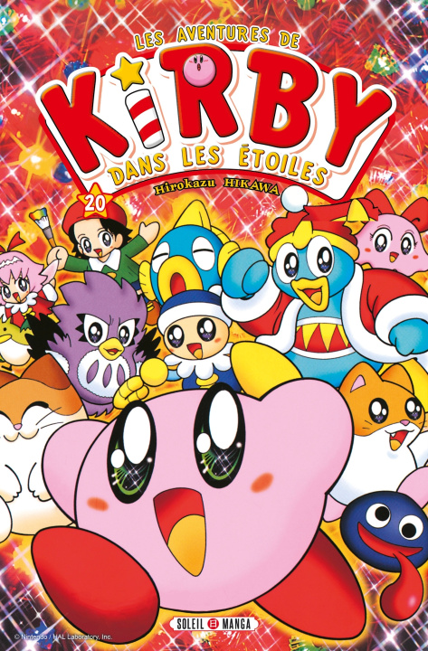 Kniha Les Aventures de Kirby dans les Étoiles T20 Nintendo