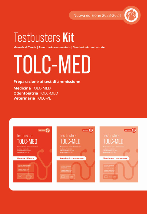 Könyv TOLC-MED. Test Medicina. Kit 
