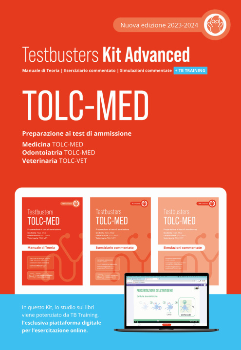 Kniha TOLC-MED. Test di Medicina. Kit advanced 