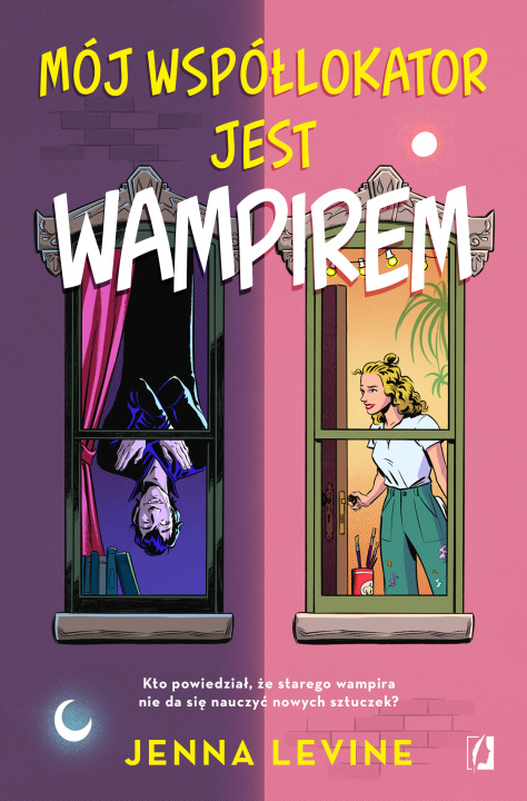 Kniha Mój współlokator jest wampirem Jenna Levine