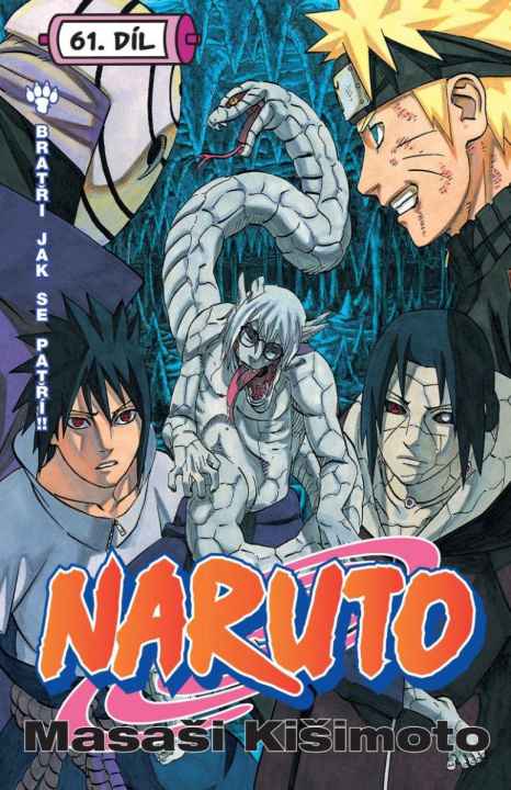 Book Naruto 61 - Bratři jak se patří Masaši Kišimoto