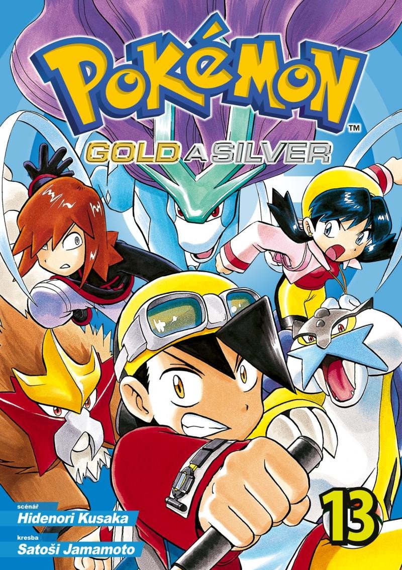 Book Pokémon 13 - Gold a Silver Hidenori Kusaka