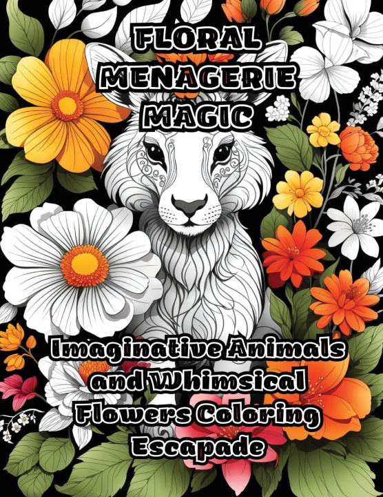 Knjiga Floral Menagerie Magic ColorZen