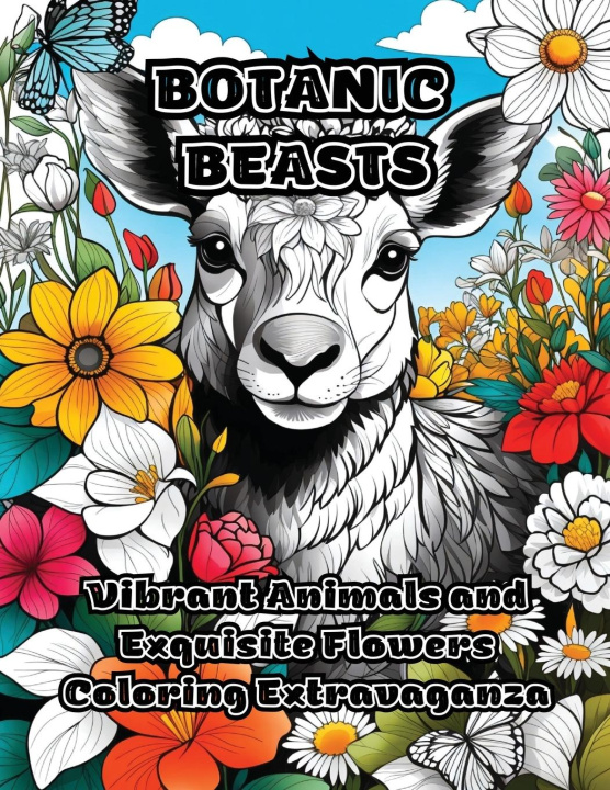 Knjiga Botanic Beasts ColorZen