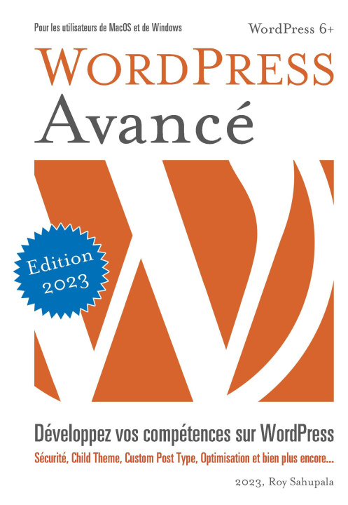 Kniha WordPress Avancé Sahupala