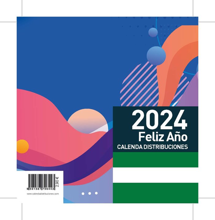 Kniha CALENDARIO PIRAMIDE 2024 ANDALUCIA MESA CON ESPIRAL 
