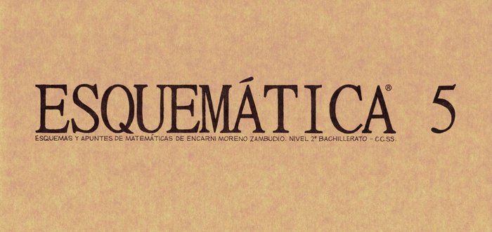 Βιβλίο ESQUEMÁTICA 5 MORENO ZAMBUDIO