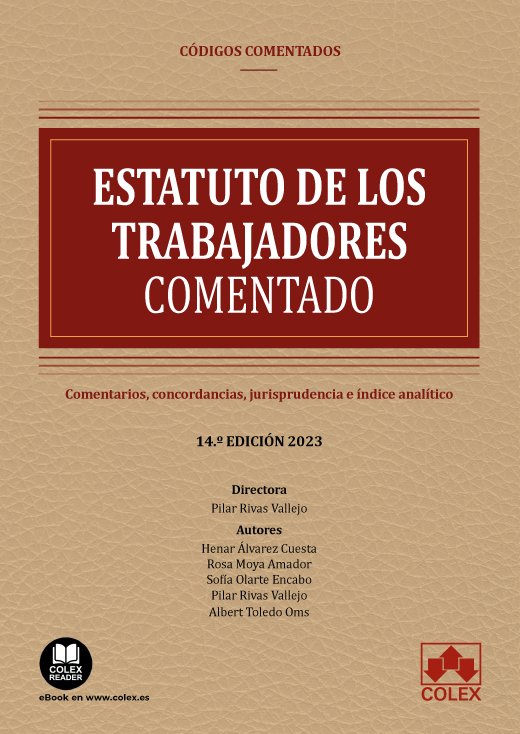 Kniha ESTATUTO DE LOS TRABAJADORES - CODIGO COMENTADO 