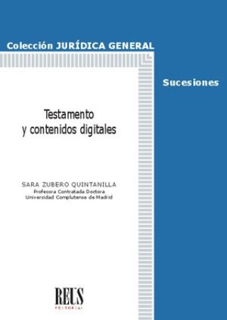 Kniha Testamento y contenidos digitales ZUBERO QUINTANILLA
