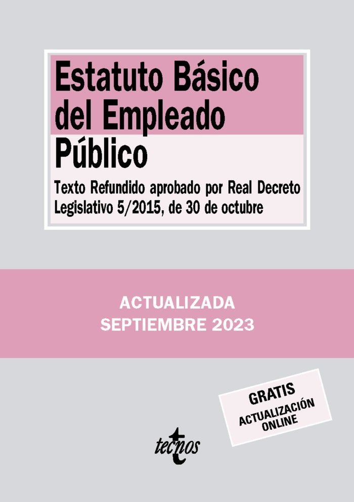Kniha ESTATUTO BASICO DEL EMPLEADO PUBLICO PIÑAR MAÑAS