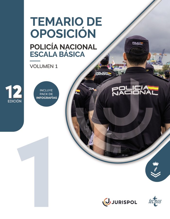Kniha TEMARIO OPOSICION ESCALA BASICA POLICIA NACIONAL JURISPOL