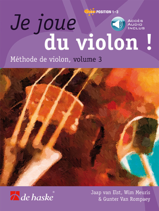 Kniha WIM MEURIS : JE JOUE DU VIOLON ! VOL. 3 - RECUEIL + ENREGISTREMENT(S) EN LIGNE WIM MEURIS