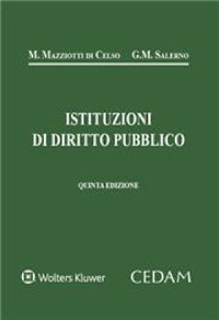 Könyv Istituzioni di diritto pubblico Manlio Mazziotti Di Celso