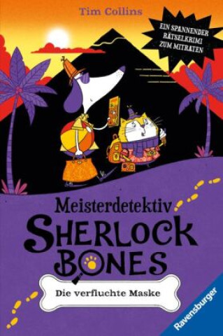 Kniha Meisterdetektiv Sherlock Bones. Ein spannender Rätselkrimi zum Mitraten, Band 2: Die verfluchte Maske Tim Collins