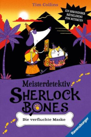 Książka Meisterdetektiv Sherlock Bones. Ein spannender Rätselkrimi zum Mitraten, Band 2: Die verfluchte Maske Tim Collins