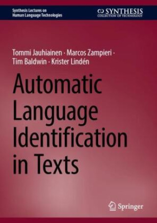 Boek Automatic Language Identification in Texts Tommi Jauhiainen