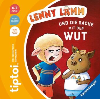Kniha tiptoi® Lenny Lamm und die Sache mit der Wut Anja Kiel