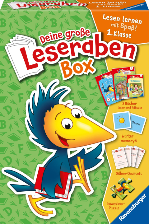 Książka Deine große Leseraben-Box - lesen lernen mit Spaß 1. Klasse (Leserabe 1. Klasse) 