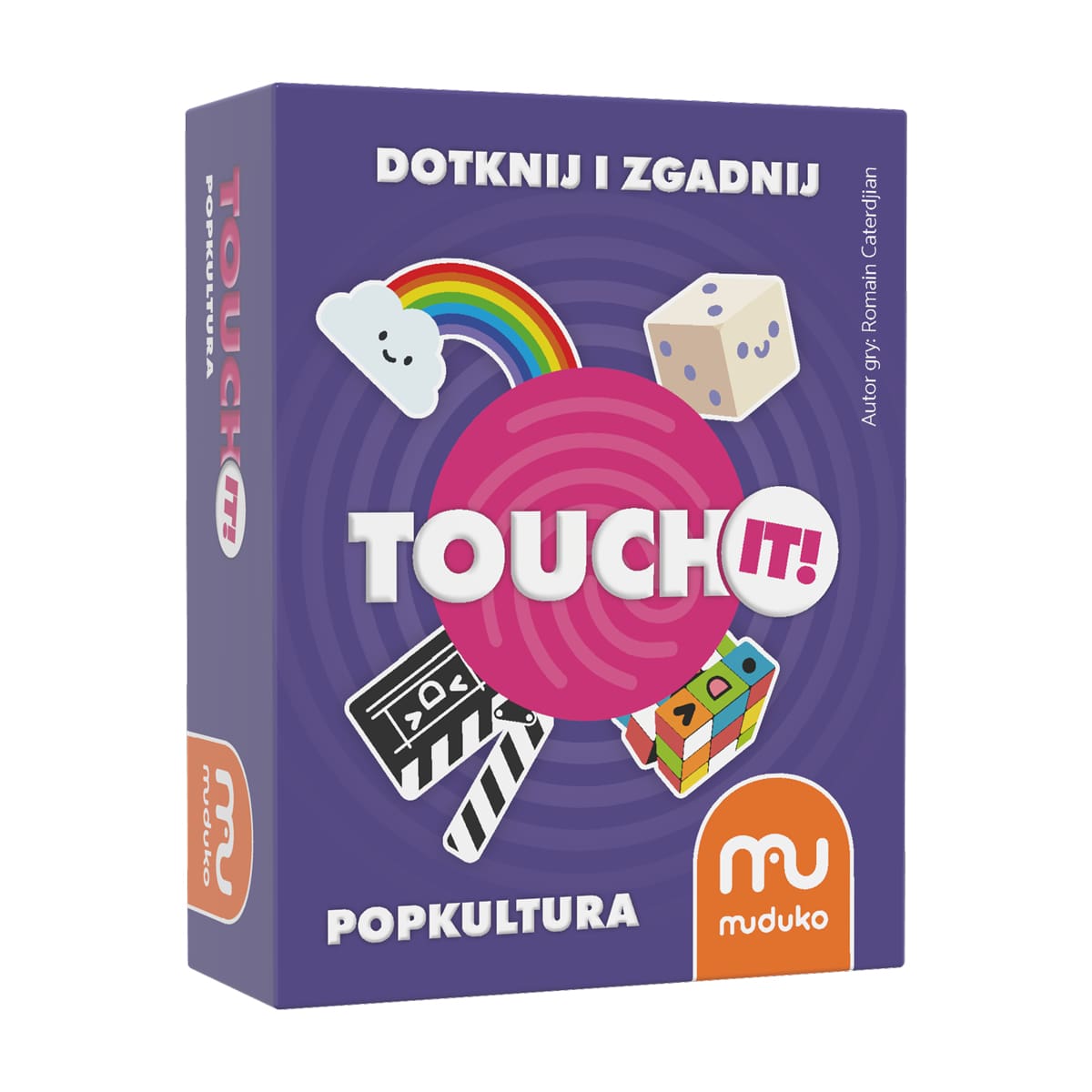 Kniha Gra Touch it! Dotknij i zgadnij Popkultura 