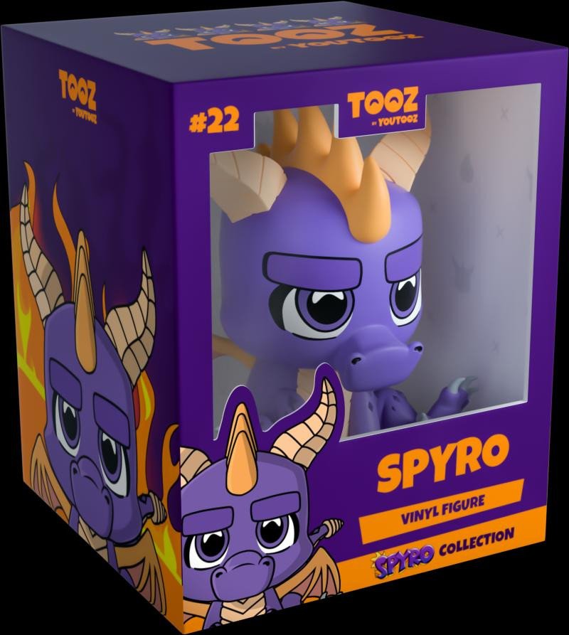 Knjiga Spyro figurka - Spyro Unimpressed 10 cm (Youtooz) 