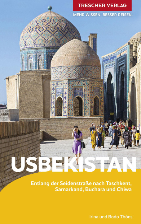 Carte TRESCHER Reiseführer Usbekistan Irina Thöns