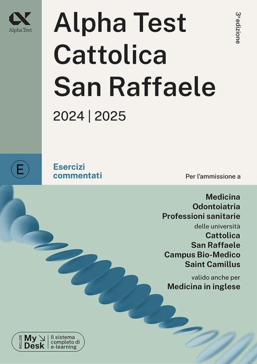Kniha Alpha Test Cattolica San Raffaele. Esercizi commentati. Ediz. MyDesk Massimiliano Bianchini