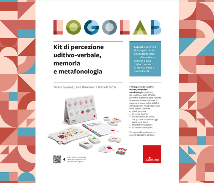 Kniha Logolab. Kit di percezione uditivo-verbale, memoria e metafonologia Tiziana Begnardi