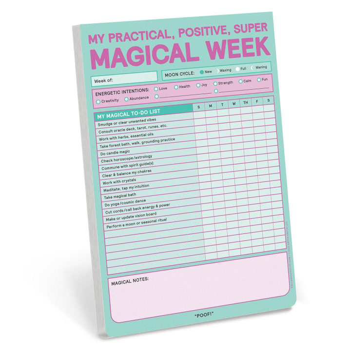 Książka Knock Knock Magical Week Notepads (Pastel) Knock Knock