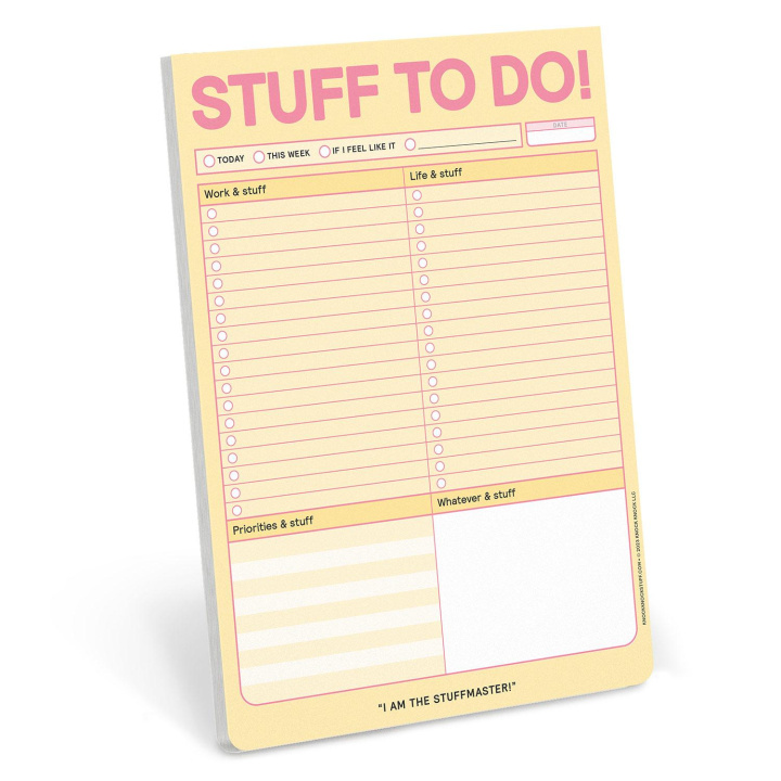 Βιβλίο Knock Knock Stuff To Do Big & Sticky Notepads Knock Knock