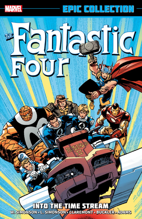 Book FANTASTIC FOUR EPIC COLL INTO THE TIME S SIMONSON WALTER