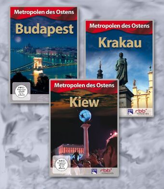 Videoclip Metropolen des Ostens 3er Package, 3 DVD 